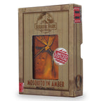 Productafbeelding Jurassic Park - Muggen in Amber Metalen Staaf Repliek Beperkt
