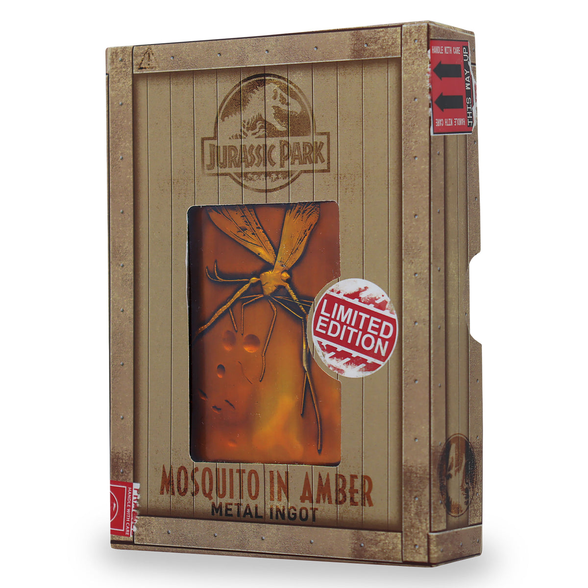 Product image Jurassic Park - Mosquito in Amber Metal Bar Replica Limited
