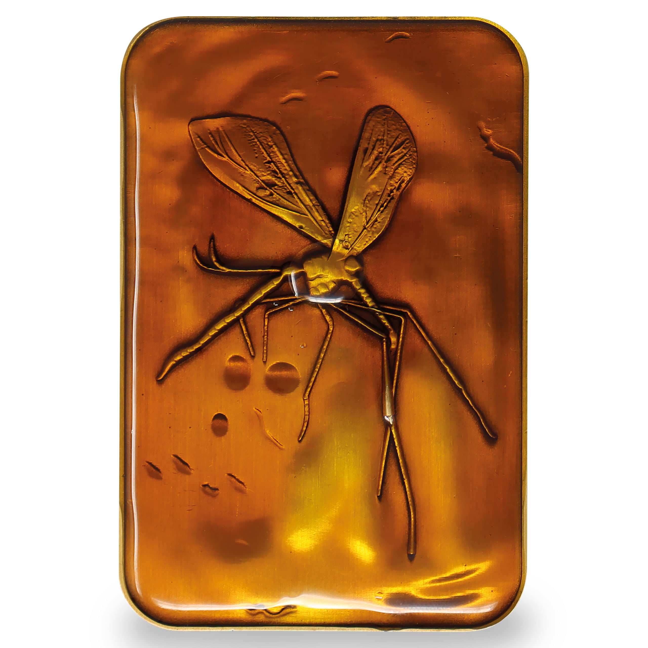 Productafbeelding Jurassic Park - Muggen in Amber Metalen Staaf Repliek Beperkt