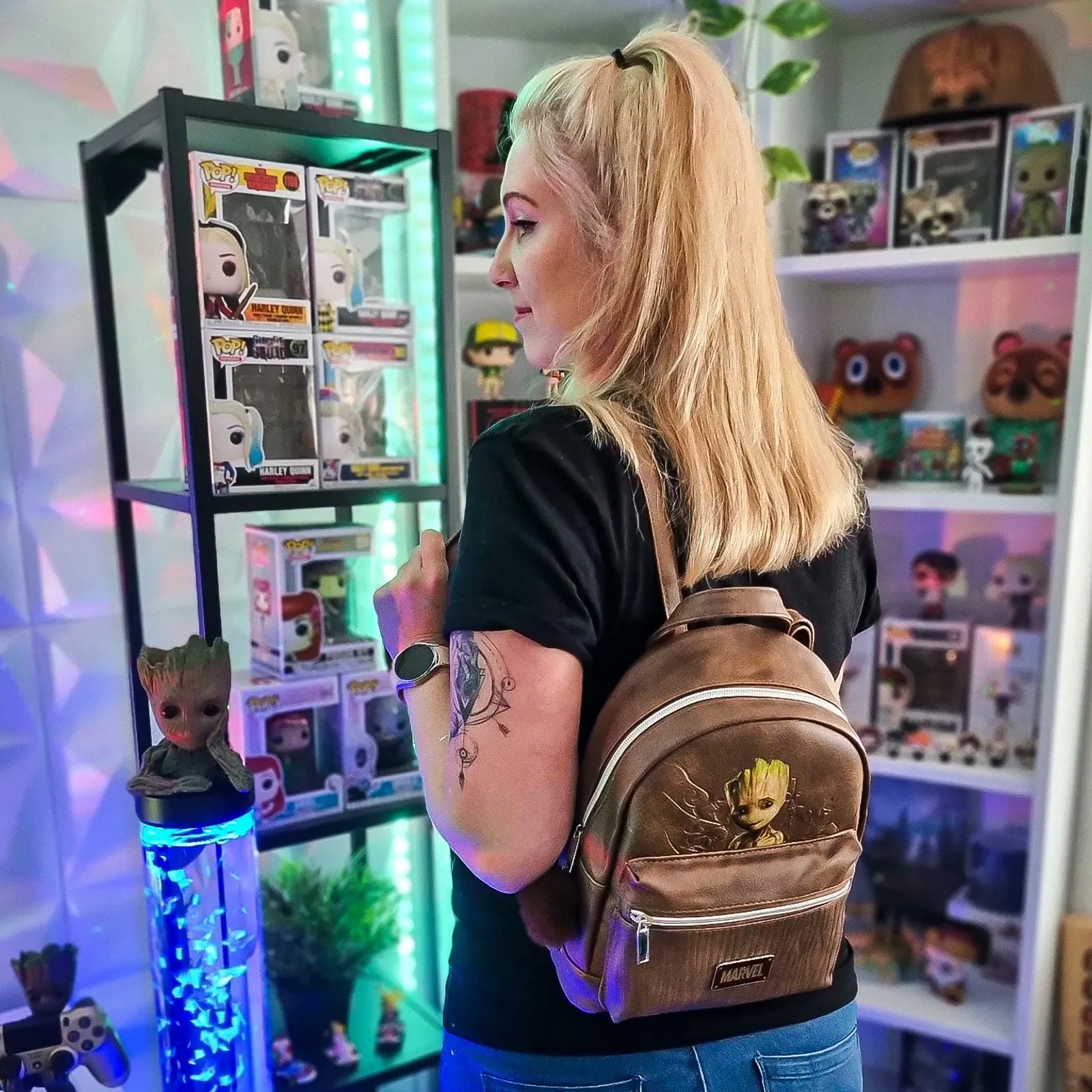 Productafbeelding Guardians of the Galaxy - Groot Mini Rugzak bruin