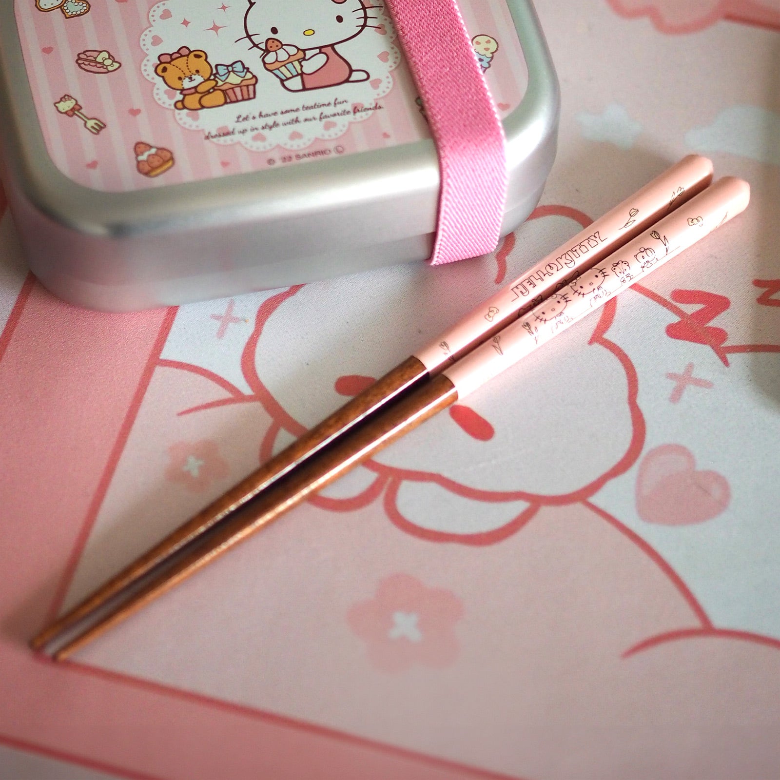 Productafbeelding Hello Kitty - Friends Eetstokjes