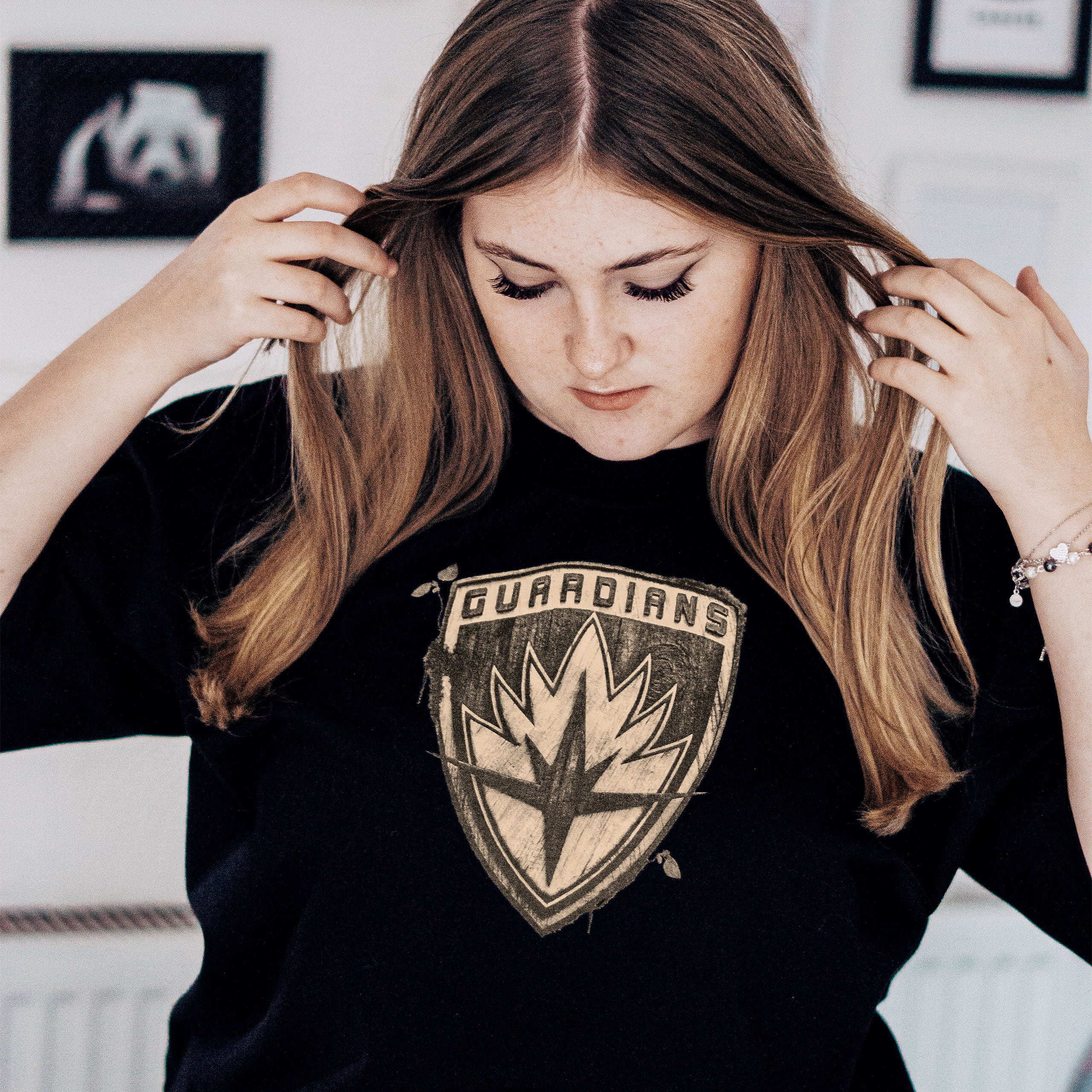 Productafbeelding Guardians of the Galaxy - Groot Oversize T-Shirt zwart