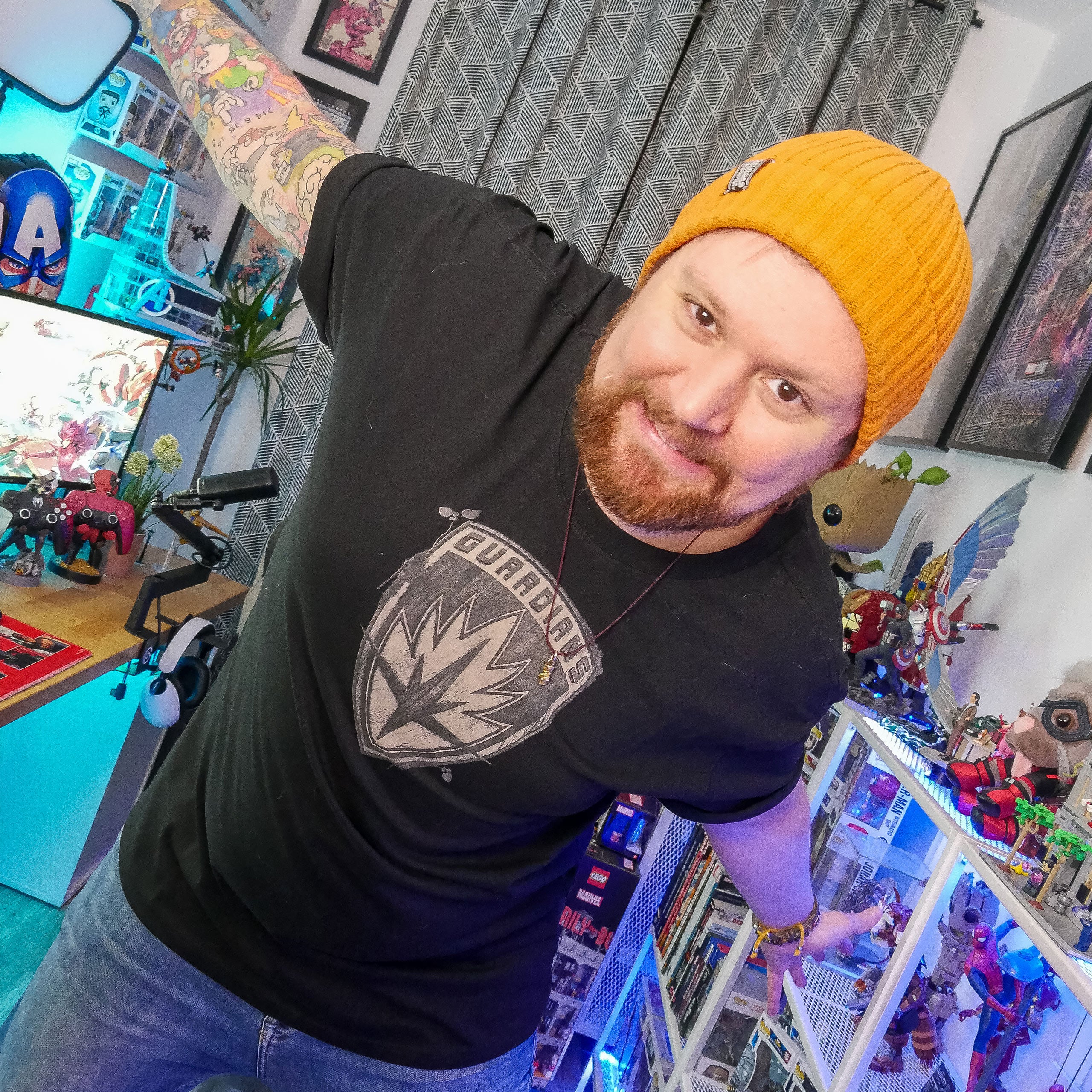 Productafbeelding Guardians of the Galaxy - Groot Oversize T-Shirt zwart