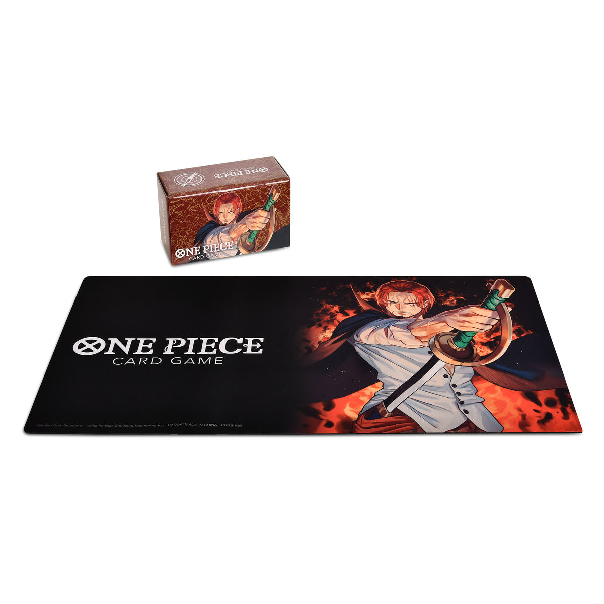 Productafbeelding One Piece Card Game - Shanks Speelmat en Opbergdoos