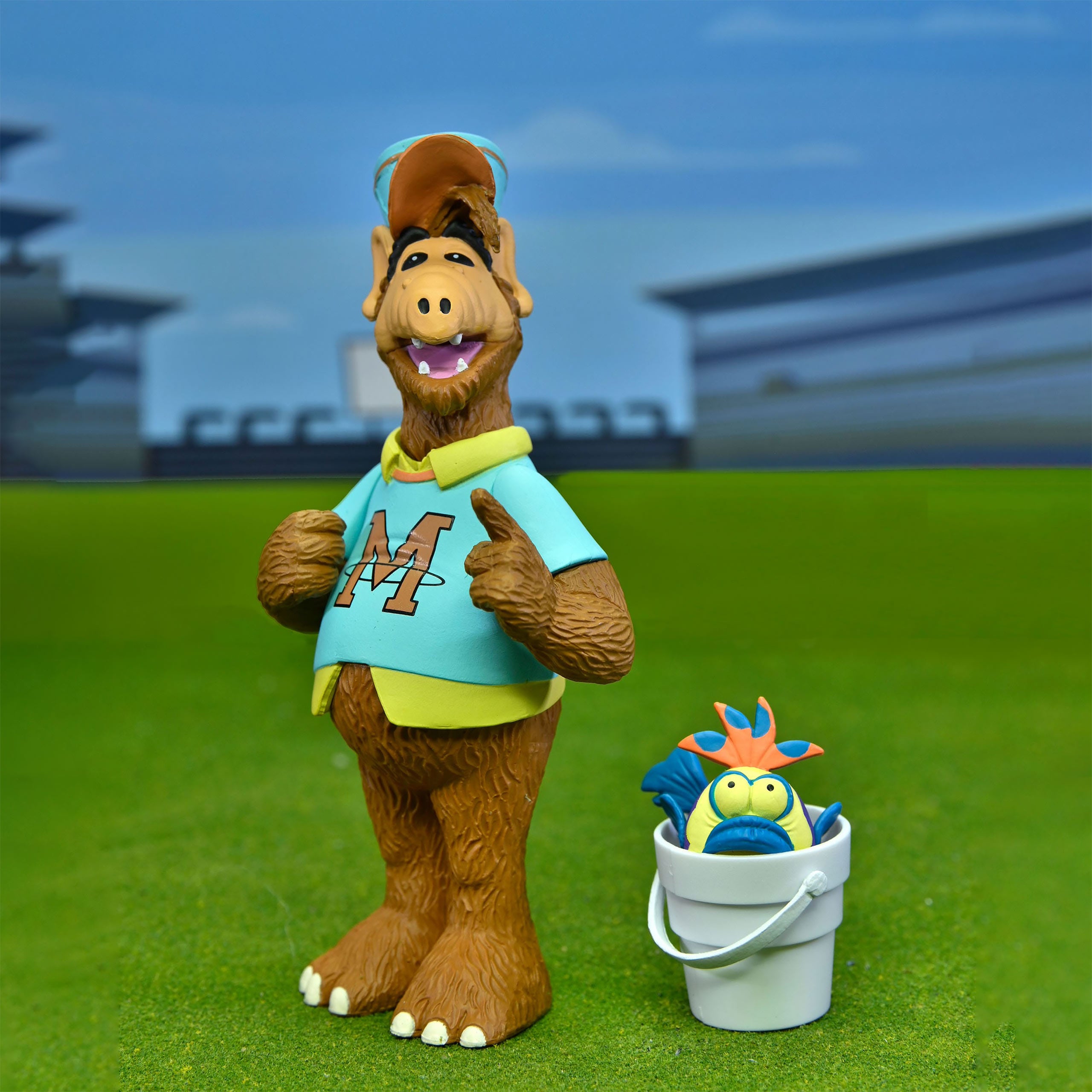 Productafbeelding Alf met honkbalknuppel figuur