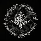 Productafbeelding Heer der Ringen - Elfenblad T-shirt zwart