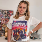 Productafbeelding Guardians of the Galaxy - Crew T-shirt wit
