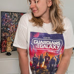 Productafbeelding Guardians of the Galaxy - Crew T-shirt wit