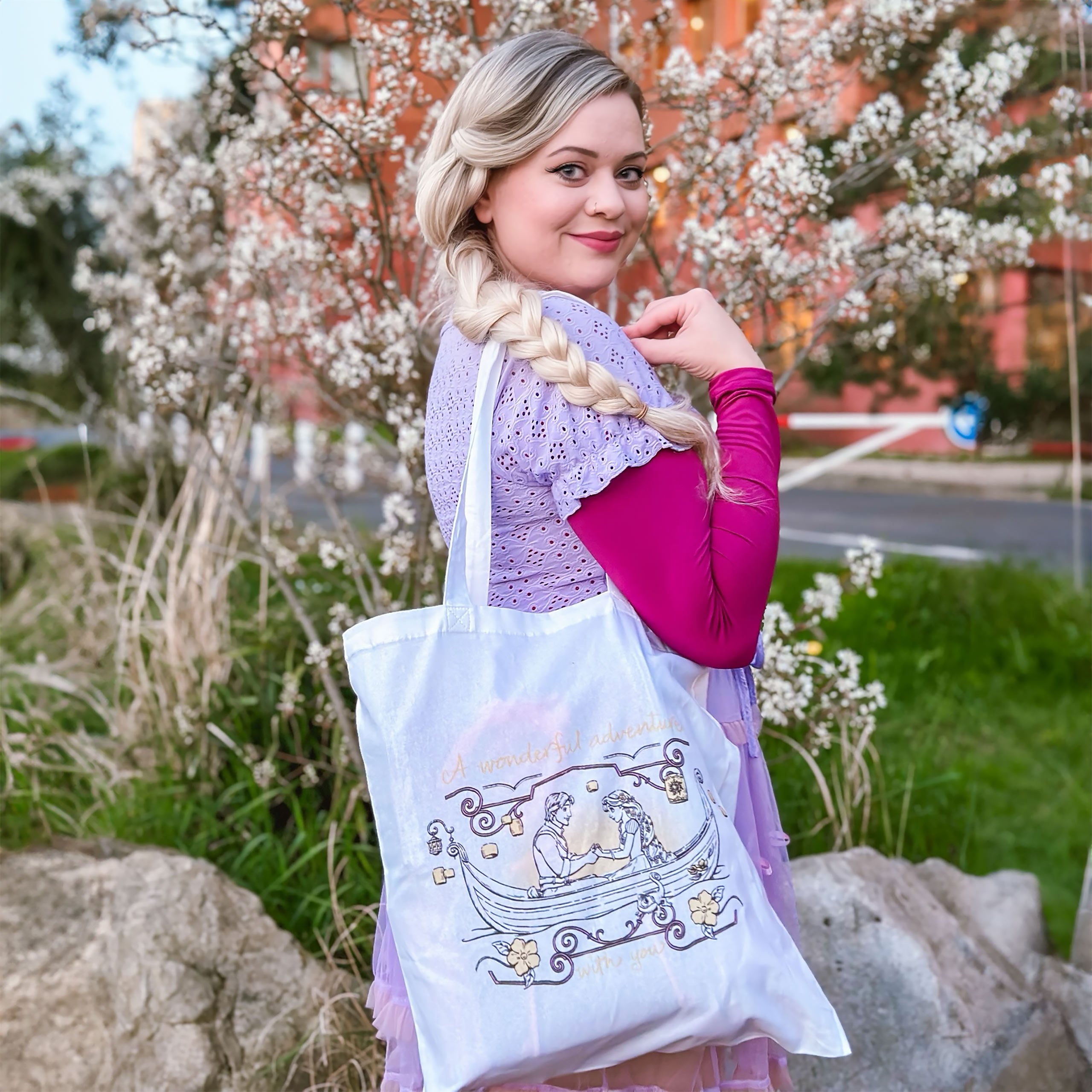 Productafbeelding Rapunzel - Wonderful Adventure Jute Tas