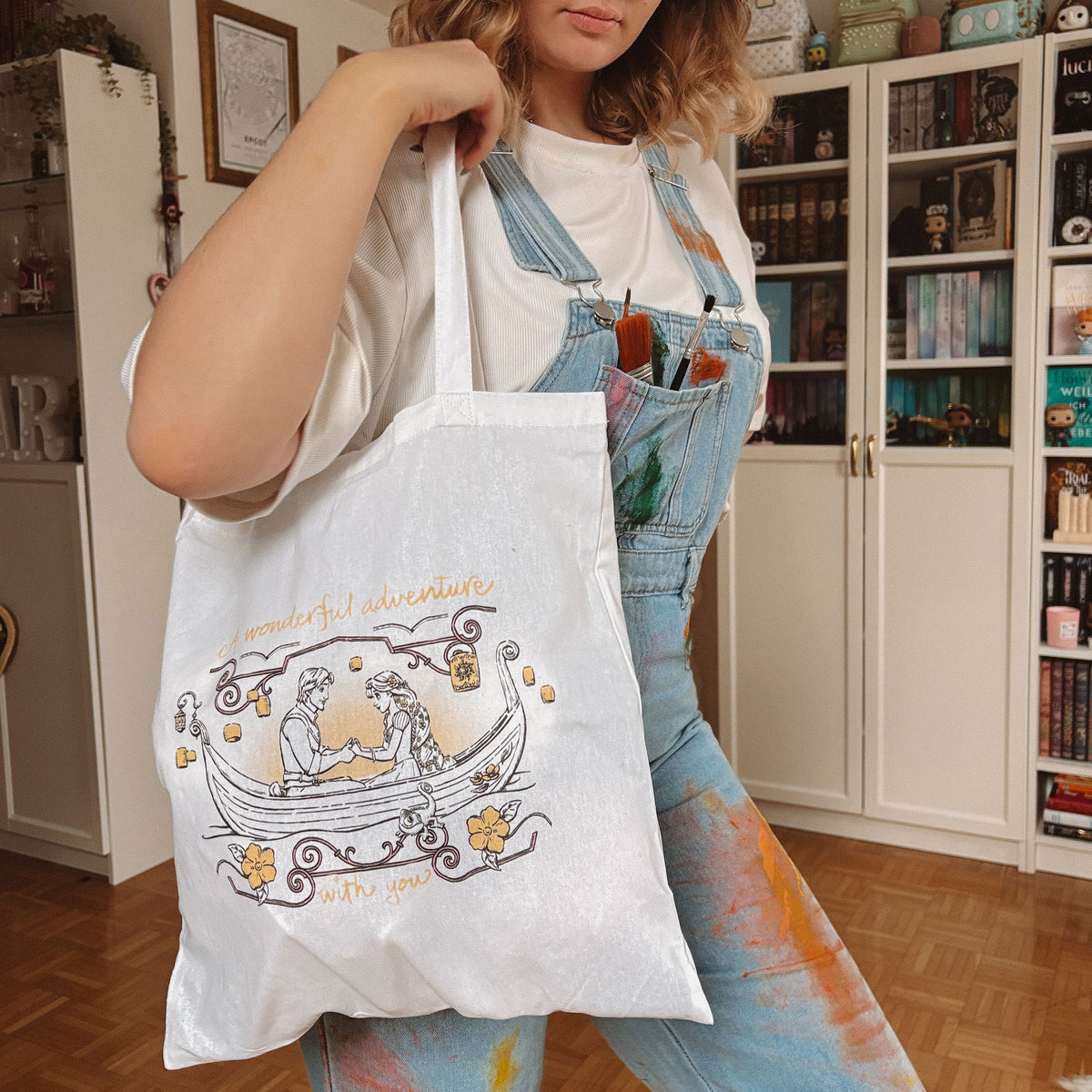 Productafbeelding Rapunzel - Wonderful Adventure Jute Tas