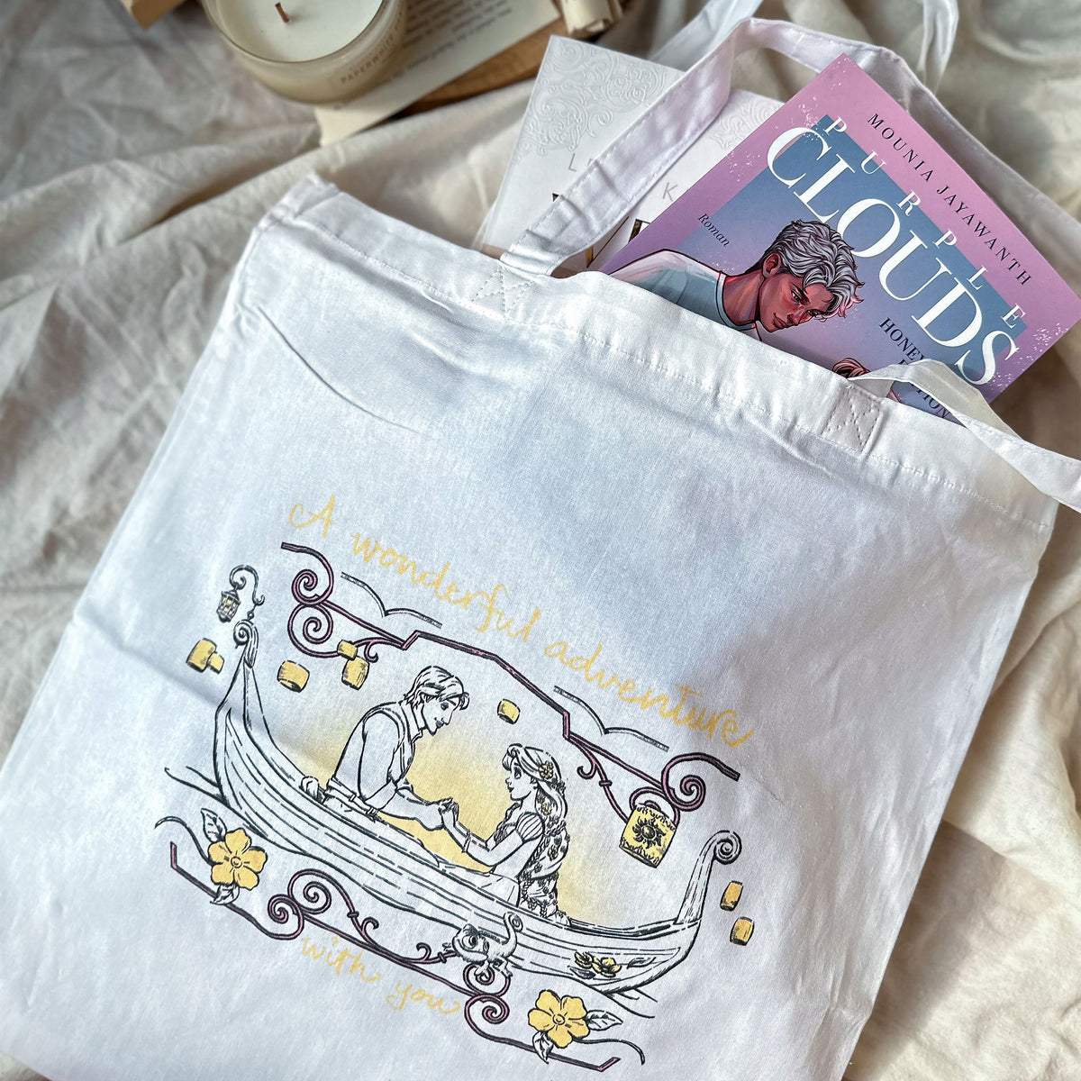 Productafbeelding Rapunzel - Wonderful Adventure Jute Tas