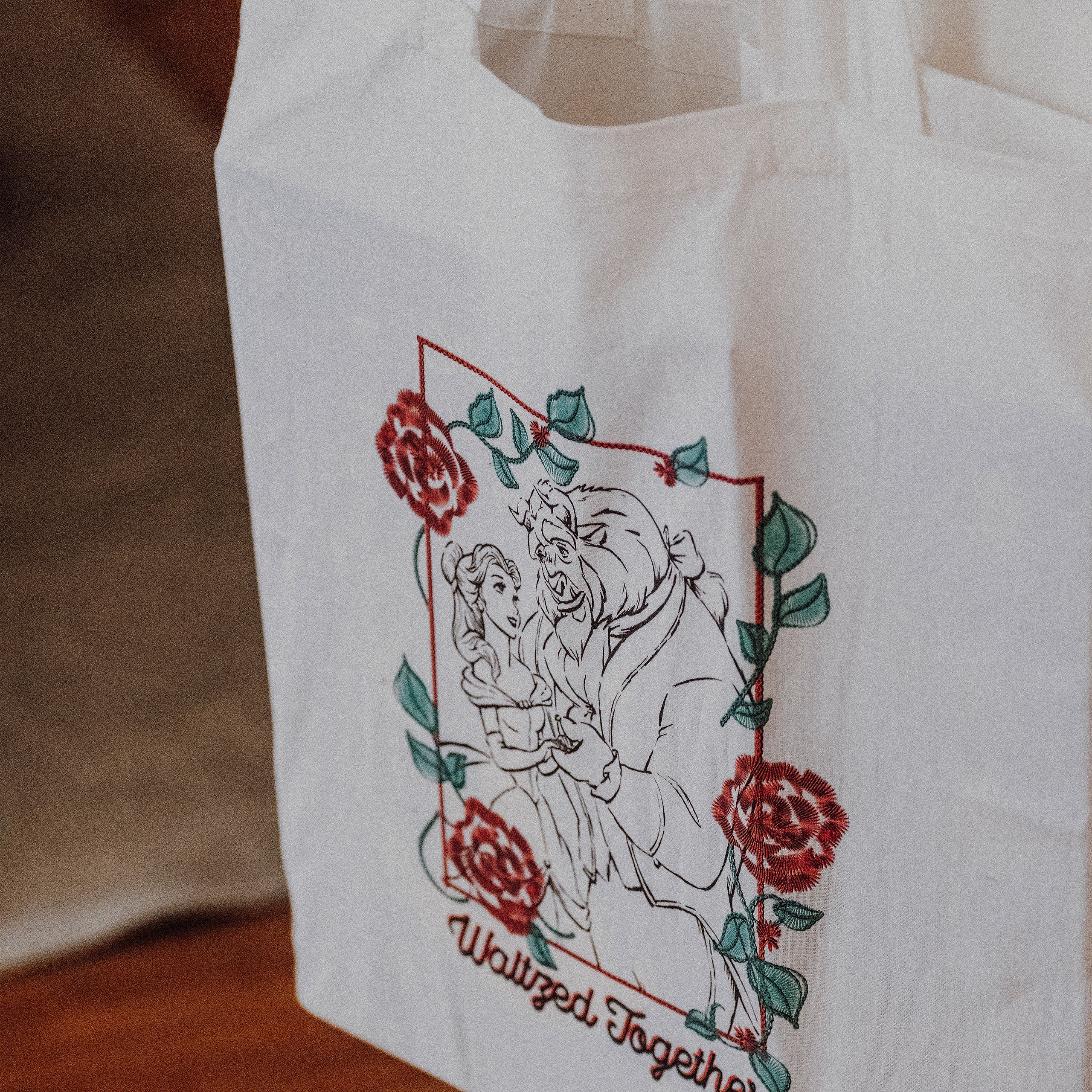 Productafbeelding Beauty and the Beast - Waltzed Together Jute Zak