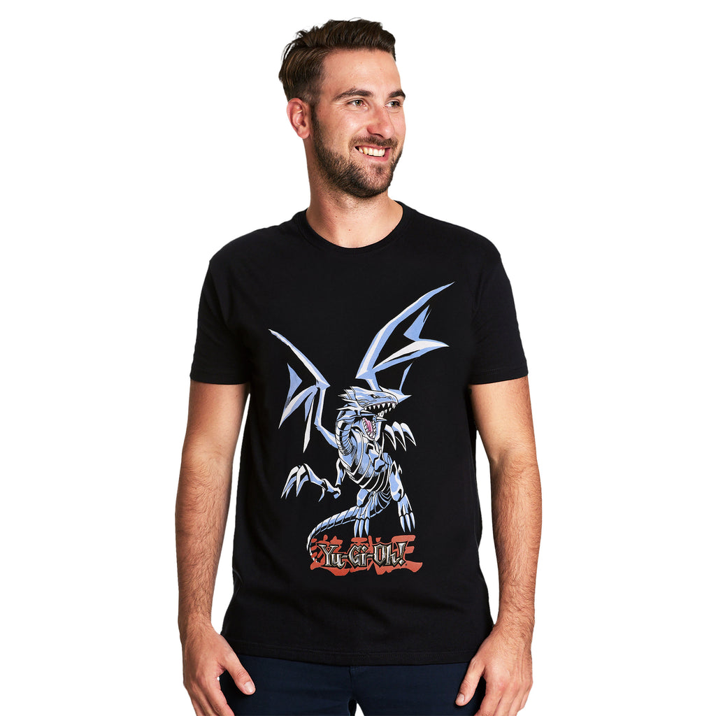 Productafbeelding Yu-Gi-Oh! - Blue-Eyes White Dragon T-Shirt Zwart