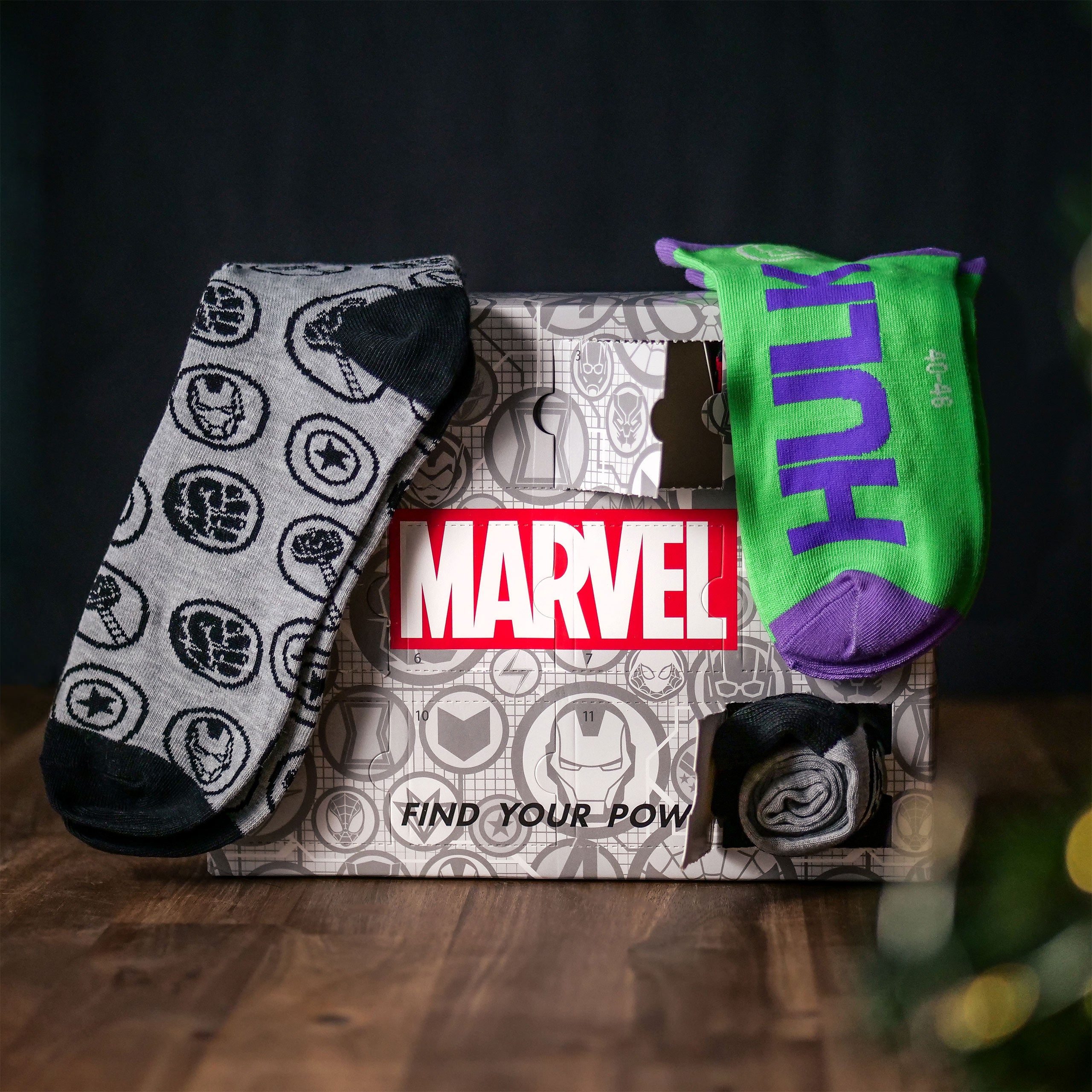 Productafbeelding Marvel - Helden Sokken Adventskalender