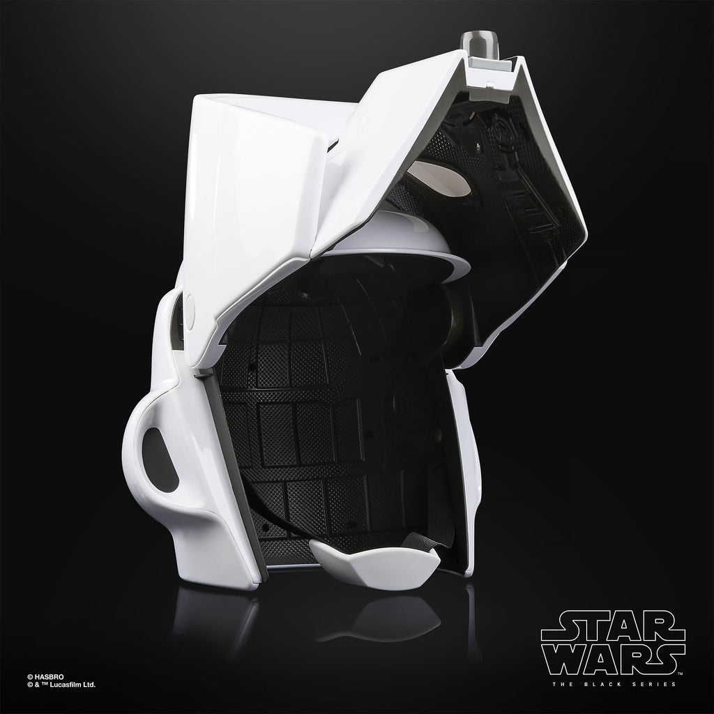 Productafbeelding Star Wars - Scout Trooper Black Series Premium Helm