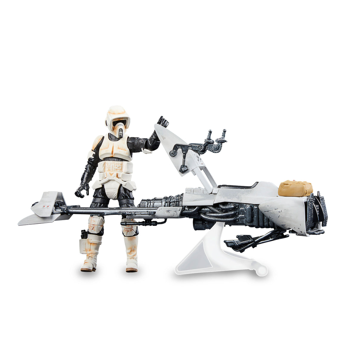 Productafbeelding Star Wars - Speeder Bike met Scout Trooper & Grogu Actiefiguur