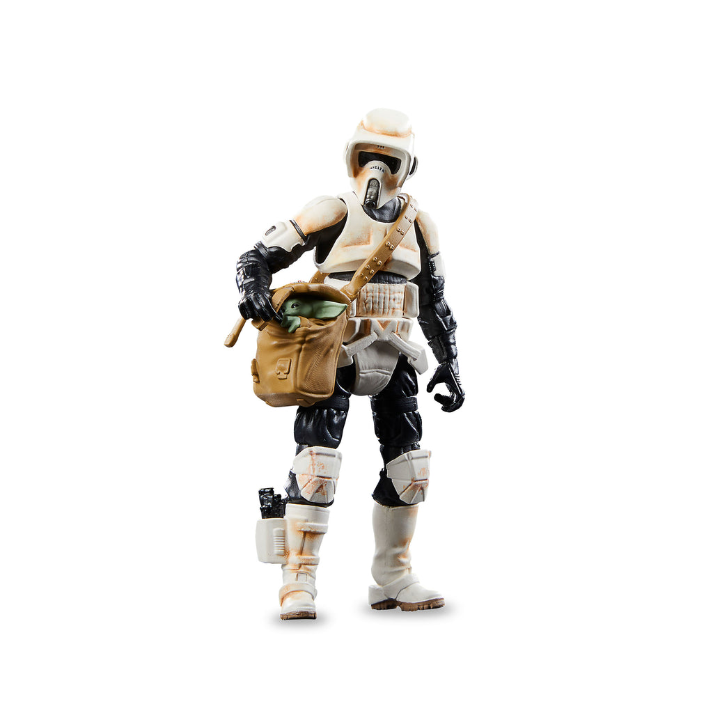 Productafbeelding Star Wars - Speeder Bike met Scout Trooper & Grogu Actiefiguur