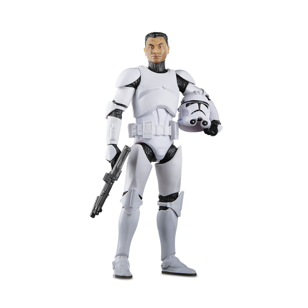 Productafbeelding Star Wars The Clone Wars - Fase II Clone Trooper Black Series Actiefiguur