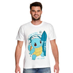 Productafbeelding Pokemon - Squirtle Surfer T-shirt wit