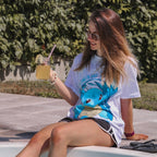 Productafbeelding Pokemon - Squirtle Surfer T-shirt wit