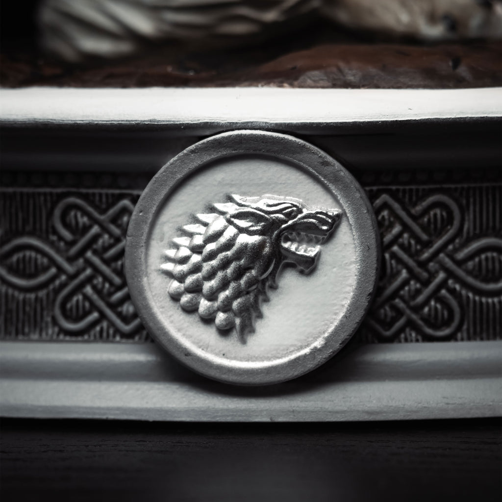 Productafbeelding Game of Thrones - Jon Snow met Ghost Beeldje