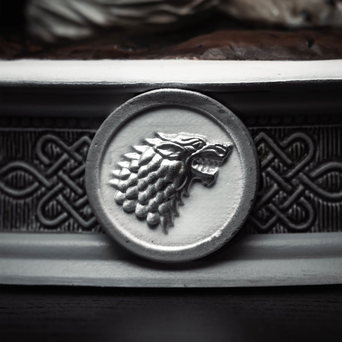 Productafbeelding Game of Thrones - Jon Snow met Ghost Beeldje