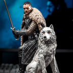 Productafbeelding Game of Thrones - Jon Snow met Ghost Beeldje