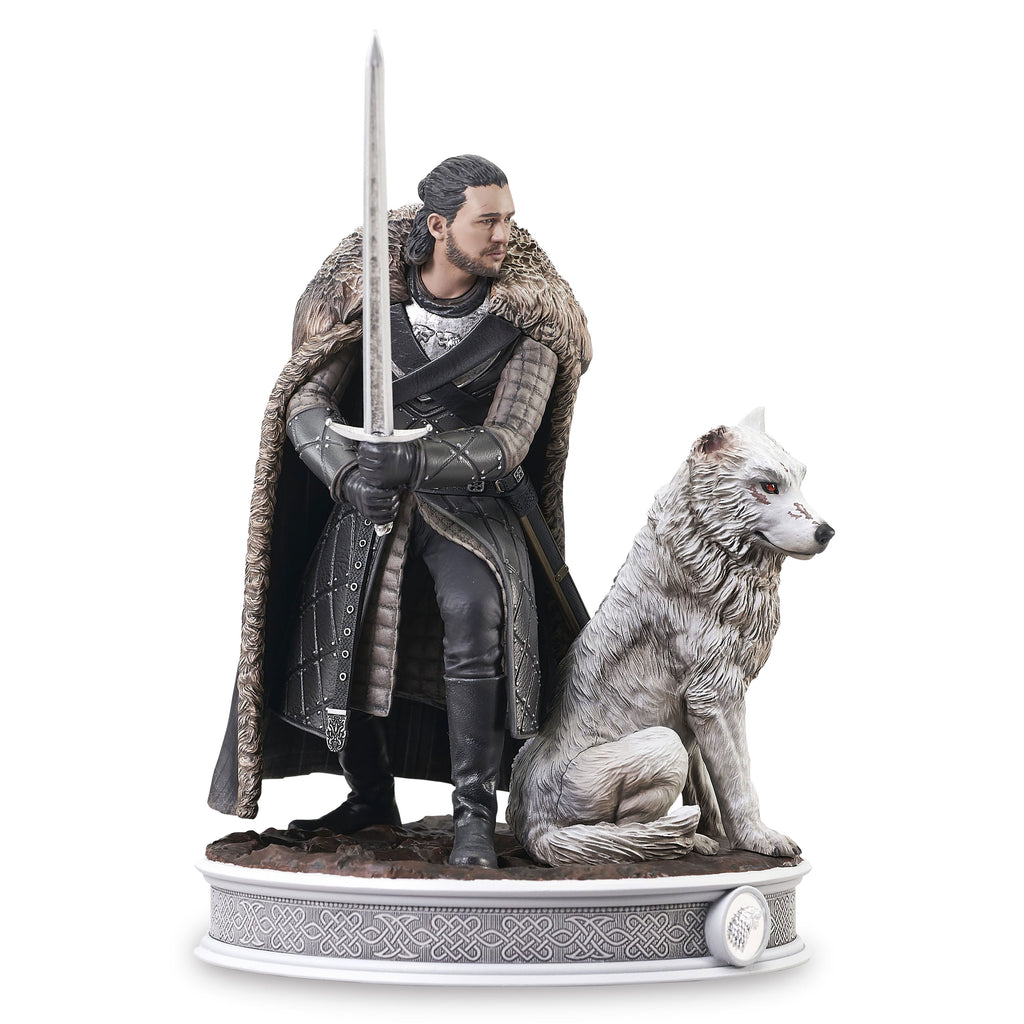 Productafbeelding Game of Thrones - Jon Snow met Ghost Beeldje