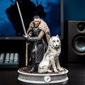 Productafbeelding Game of Thrones - Jon Snow met Ghost Beeldje