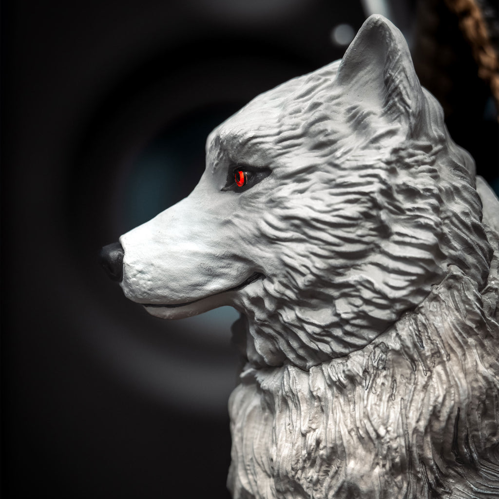 Productafbeelding Game of Thrones - Jon Snow met Ghost Beeldje