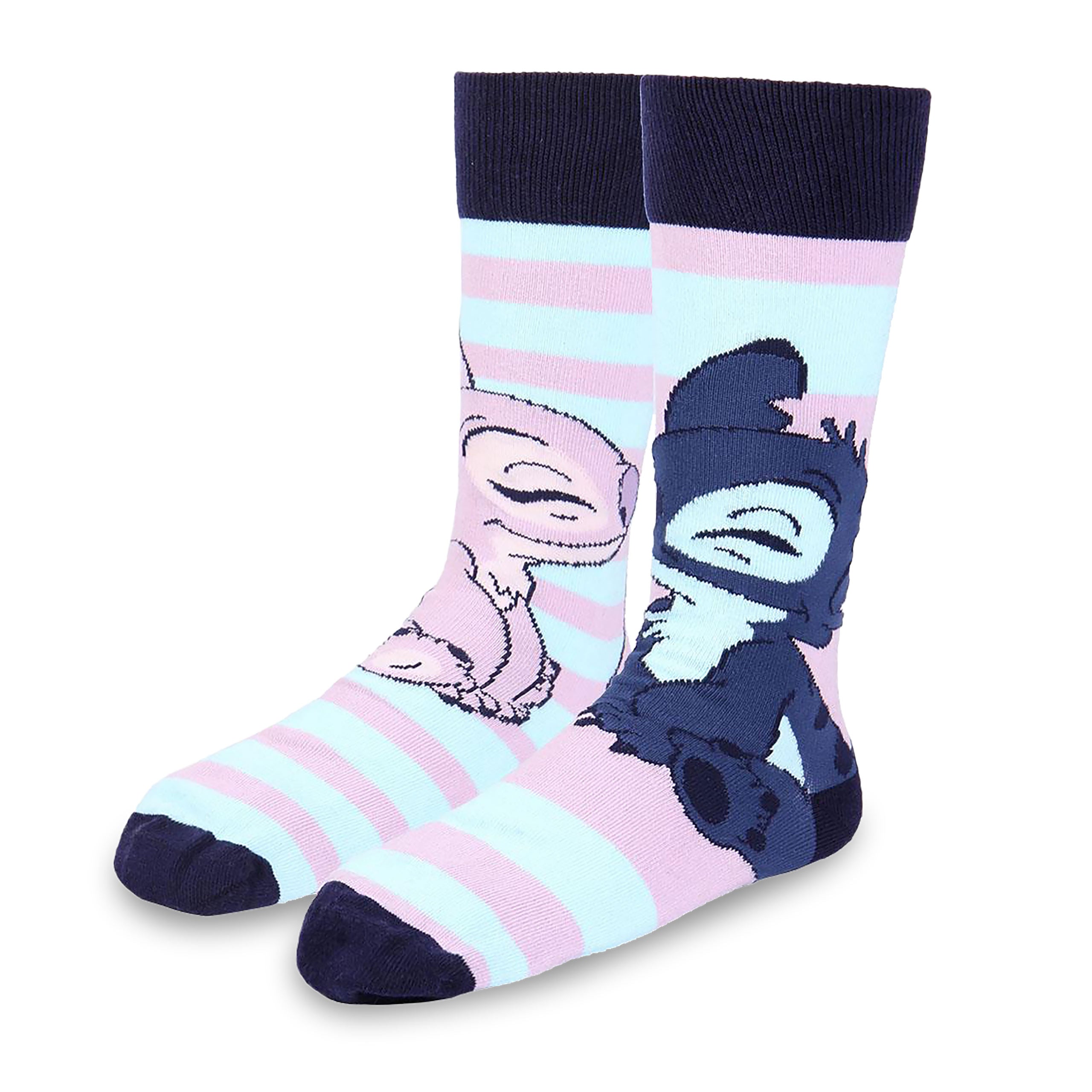 Productafbeelding Lilo & Stitch - Angel en Stitch Sokken 3 Set