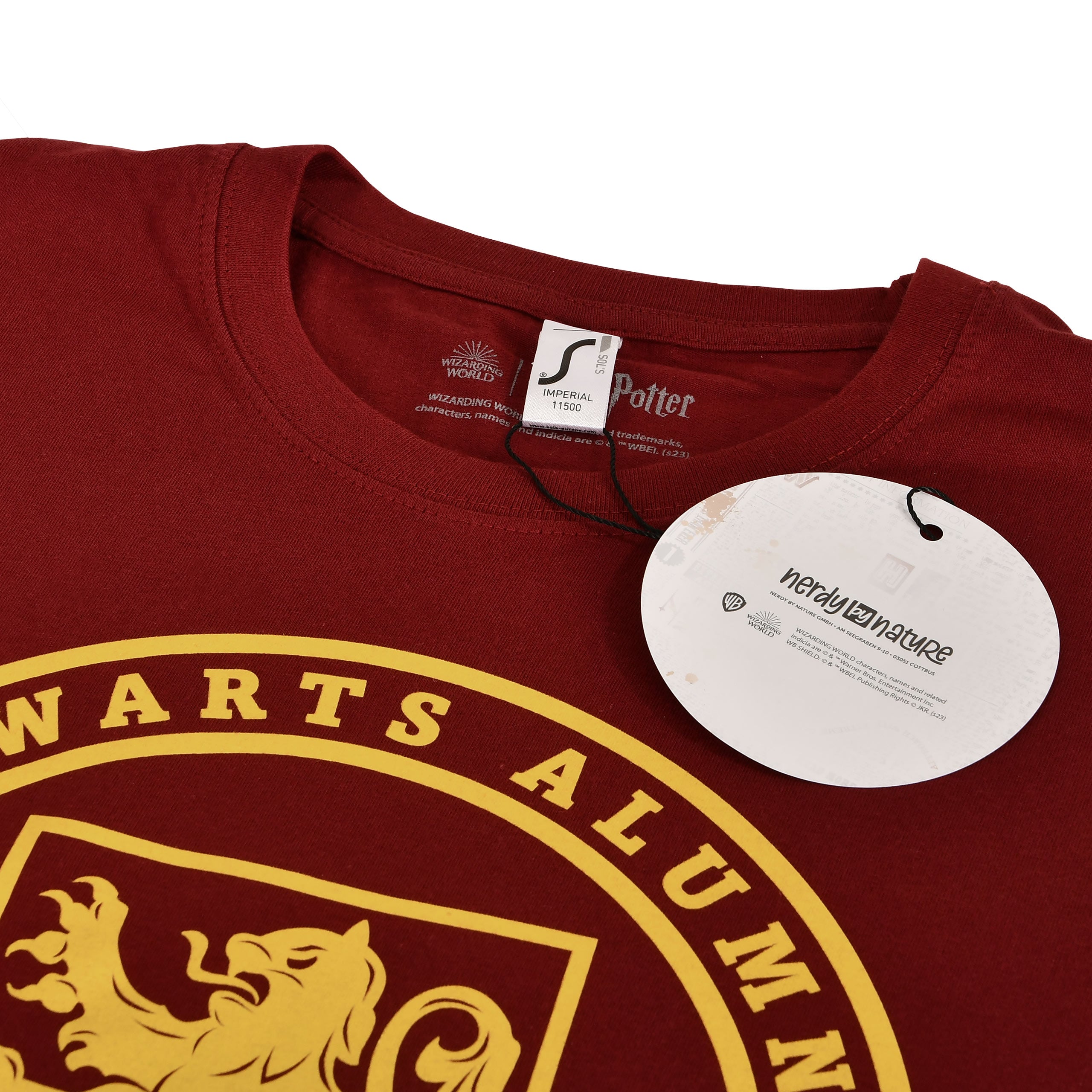 Productafbeelding Gryffindor Hogwarts Alumni T-Shirt rood - Harry Potter