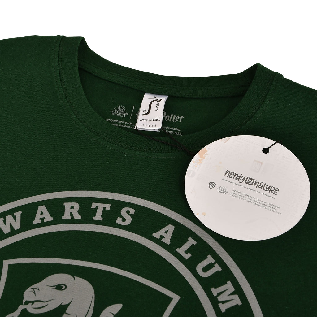 Productafbeelding Slytherin Hogwarts Alumni T-Shirt groen - Harry Potter
