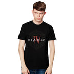 Productafbeelding Diablo IV - Hexagram Logo T-Shirt Zwart