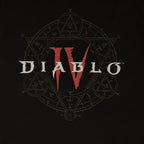 Productafbeelding Diablo IV - Hexagram Logo T-Shirt Zwart