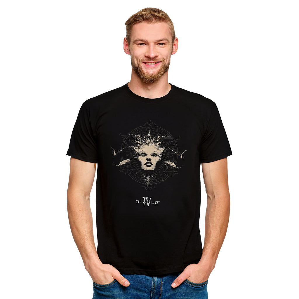 Productafbeelding Diablo IV - Queen of the Damned T-Shirt Zwart