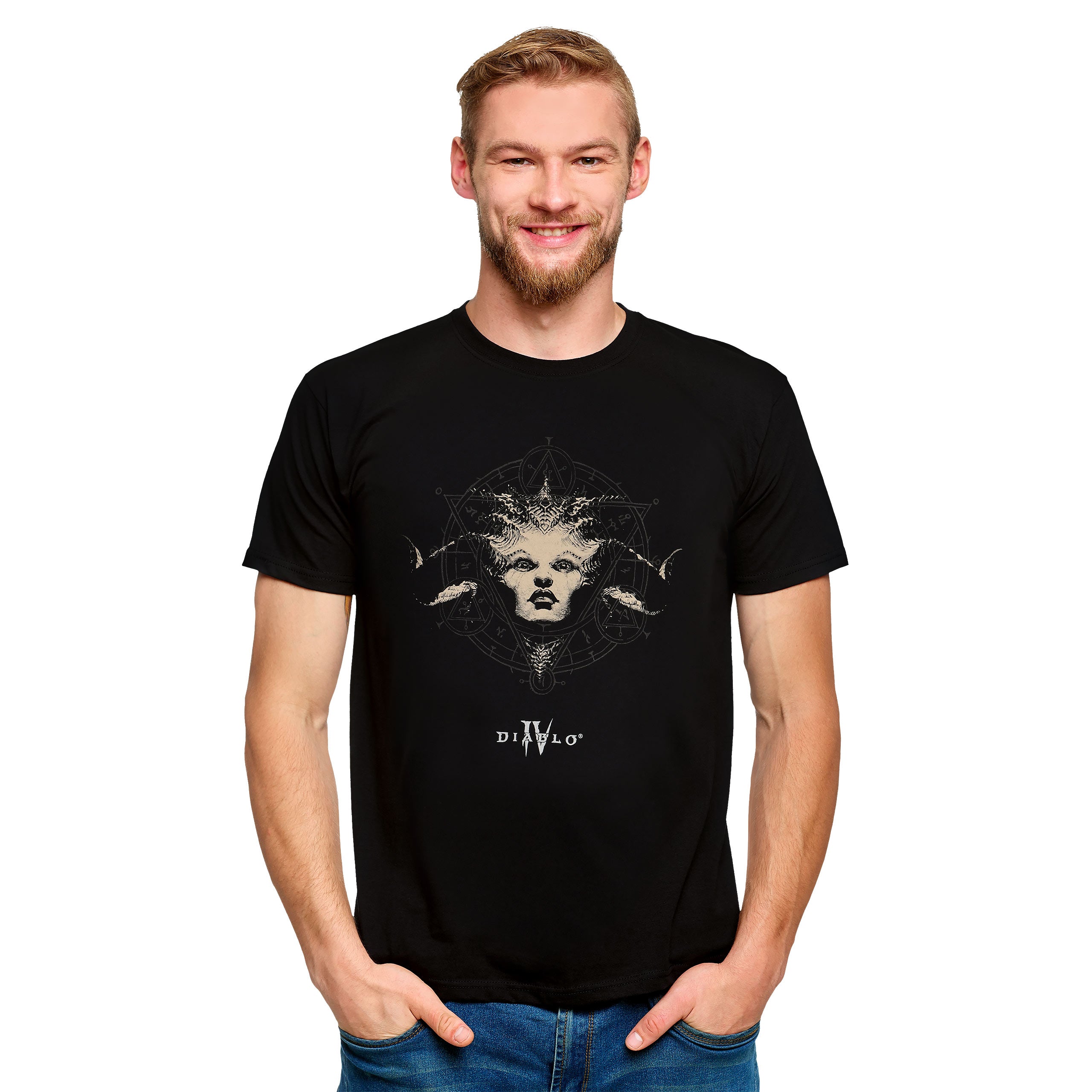 Productafbeelding Diablo IV - Queen of the Damned T-Shirt Zwart