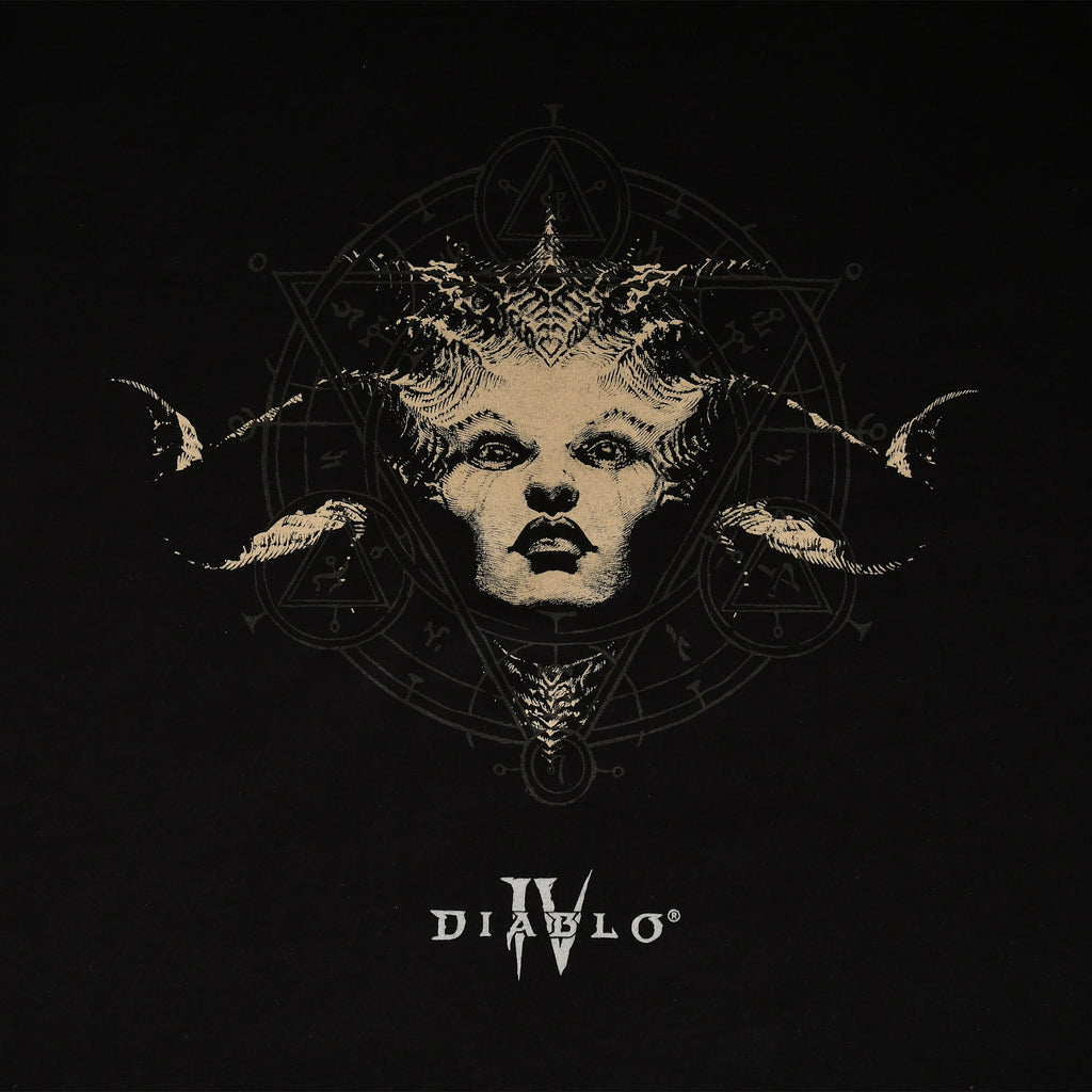 Productafbeelding Diablo IV - Queen of the Damned T-Shirt Zwart
