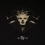 Productafbeelding Diablo IV - Queen of the Damned T-Shirt Zwart