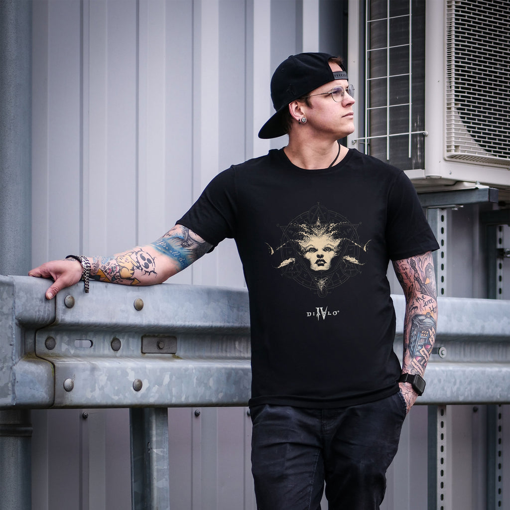 Productafbeelding Diablo IV - Queen of the Damned T-Shirt Zwart