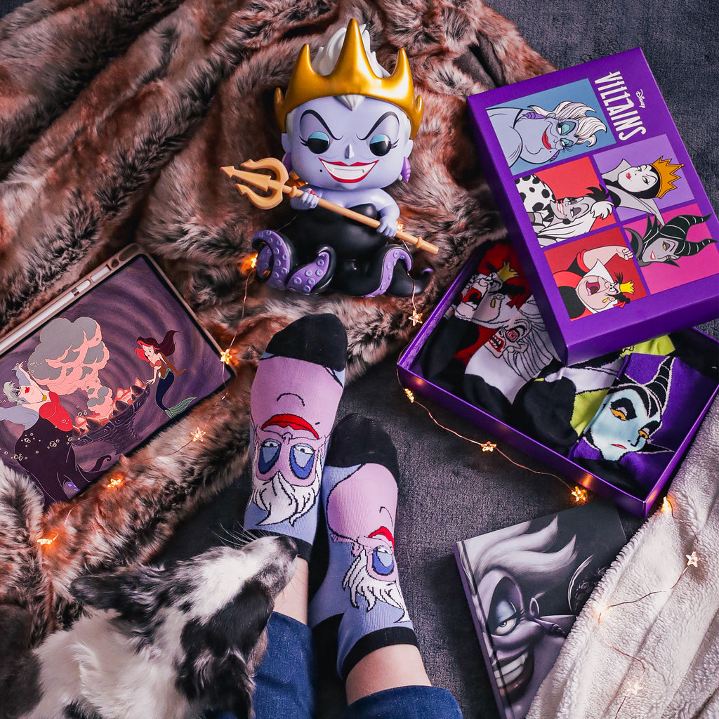 Productafbeelding Disney - Villains Bad Girls Sneaker Sokken 5-delige set