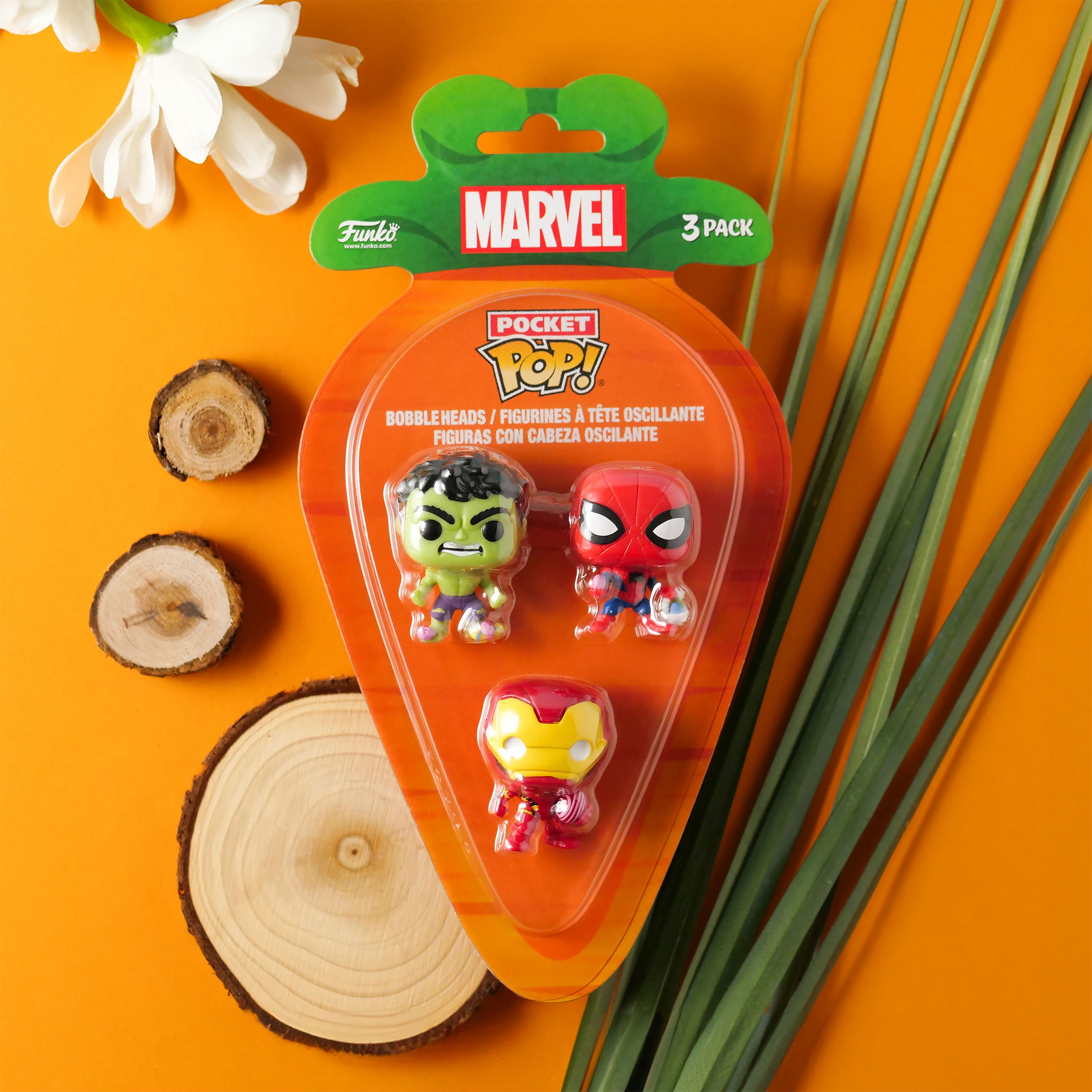 Product image Marvel Funko Pocket Pop 3-piece Figure Set Easter Edition