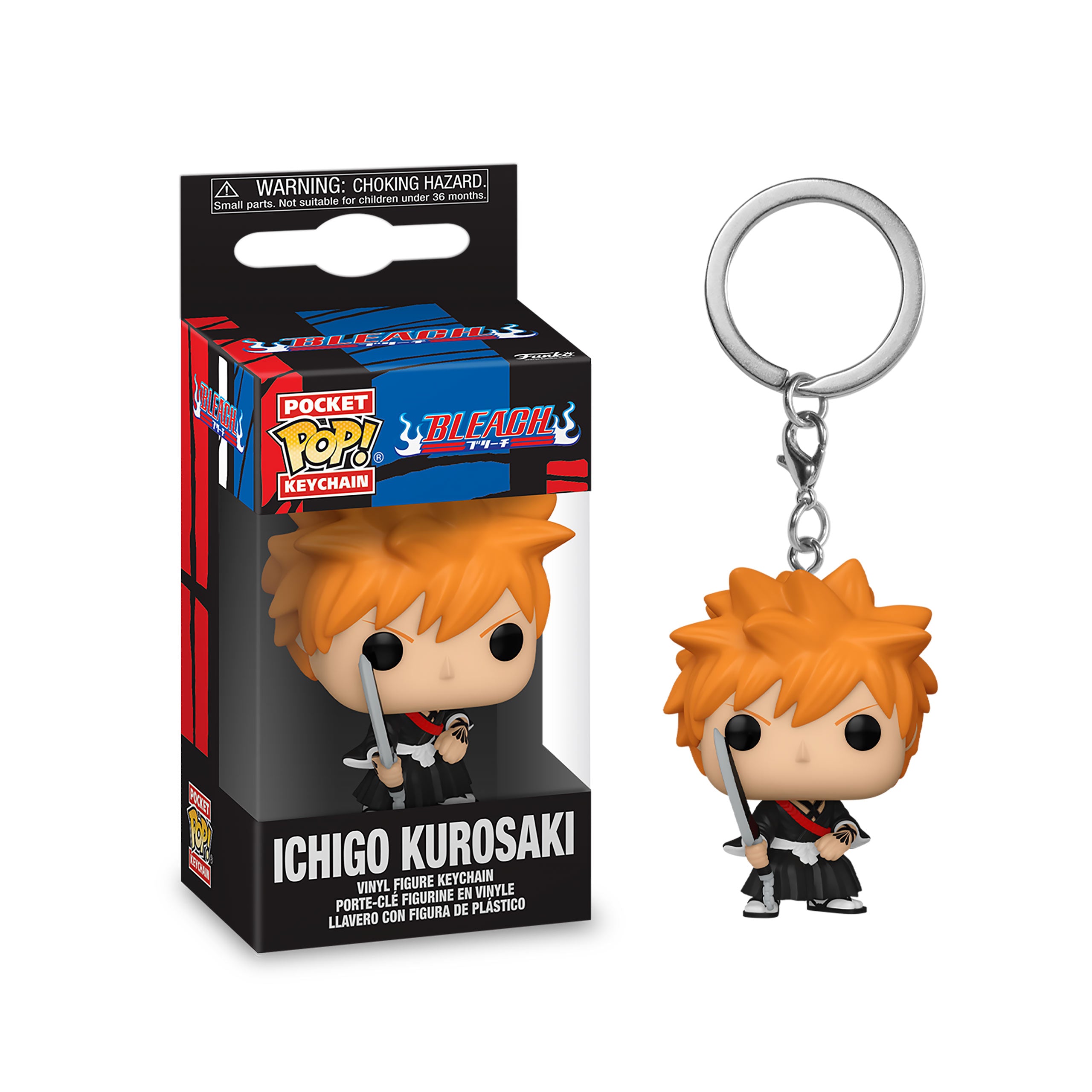 Productafbeelding Bleach - Ichigo Kurosaki Funko Pop Sleutelhanger