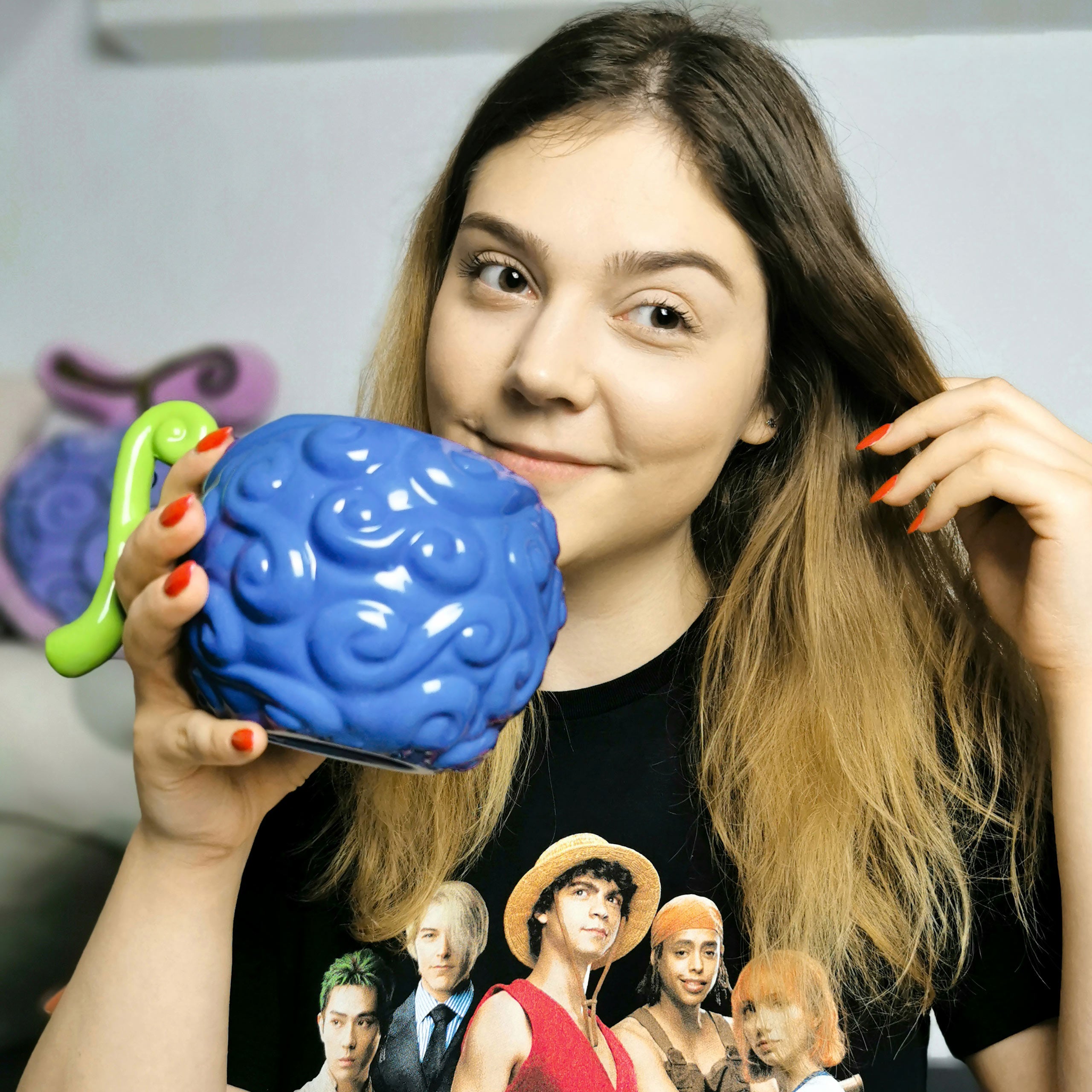 Productafbeelding One Piece Netflix - Gomu Gomu 3D Mok