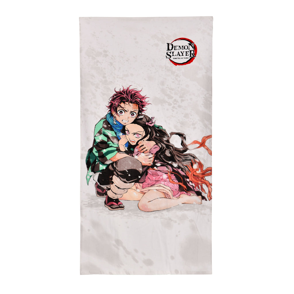 Productafbeelding Demon Slayer - Nezuko en Tanjiro Kamado Strandhanddoek