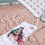 Productafbeelding Demon Slayer - Nezuko en Tanjiro Kamado Strandhanddoek