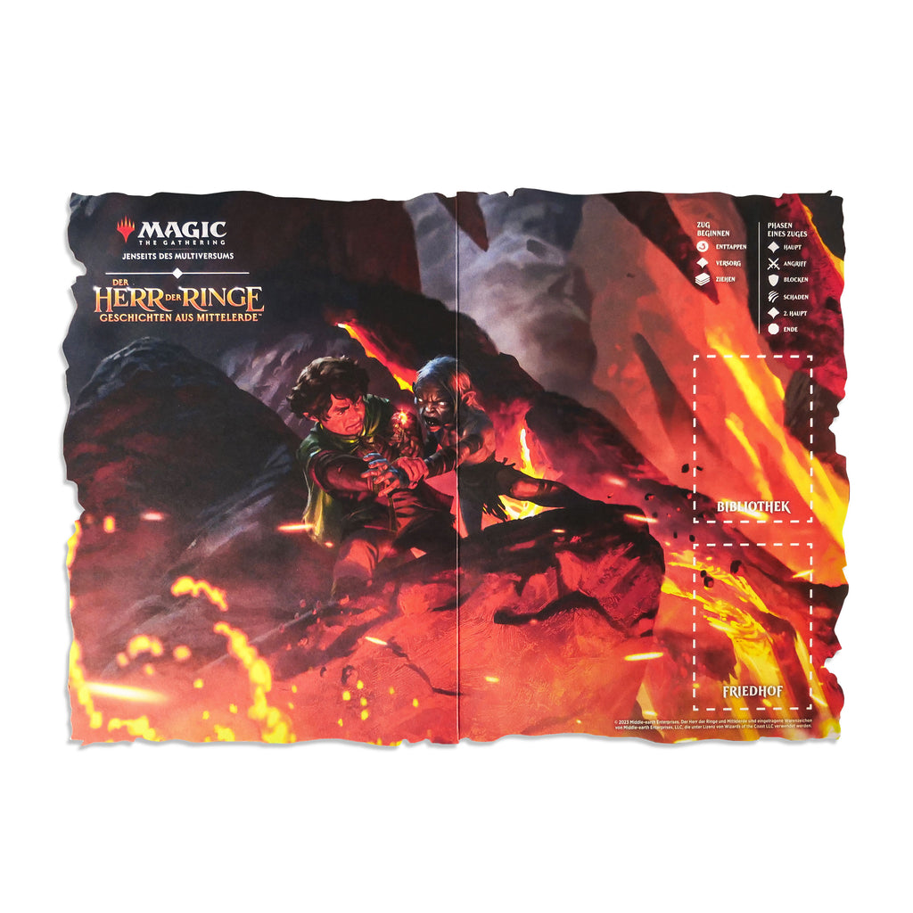 Productafbeelding Heer der Ringen Midden-aarde Speelmat - Magic The Gathering