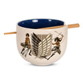 Productafbeelding Attack on Titan - Survey Corps Ramen Kom met Eetstokjes
