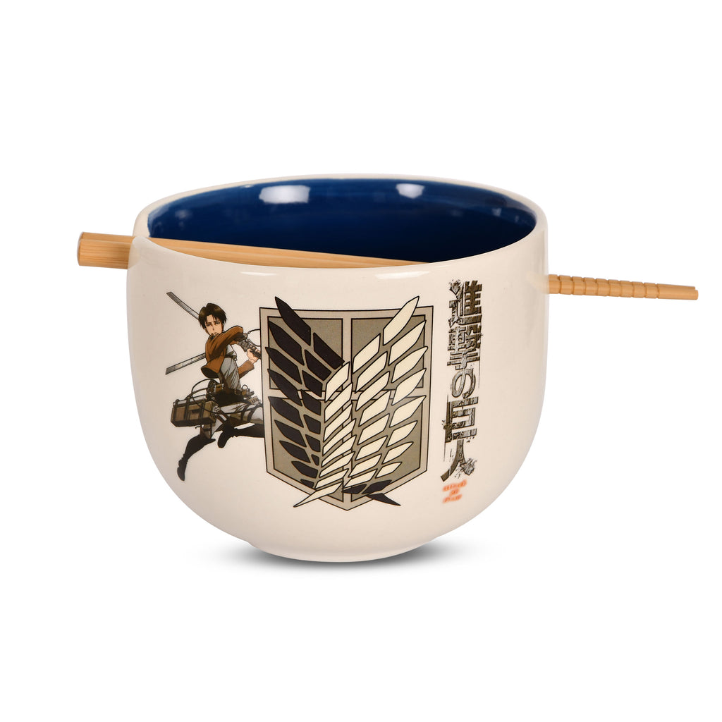 Productafbeelding Attack on Titan - Survey Corps Ramen Kom met Eetstokjes