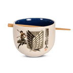 Productafbeelding Attack on Titan - Survey Corps Ramen Kom met Eetstokjes